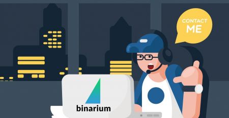 Comment contacter le support Binarium