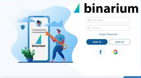 كيفية تسجيل حساب في Binarium 