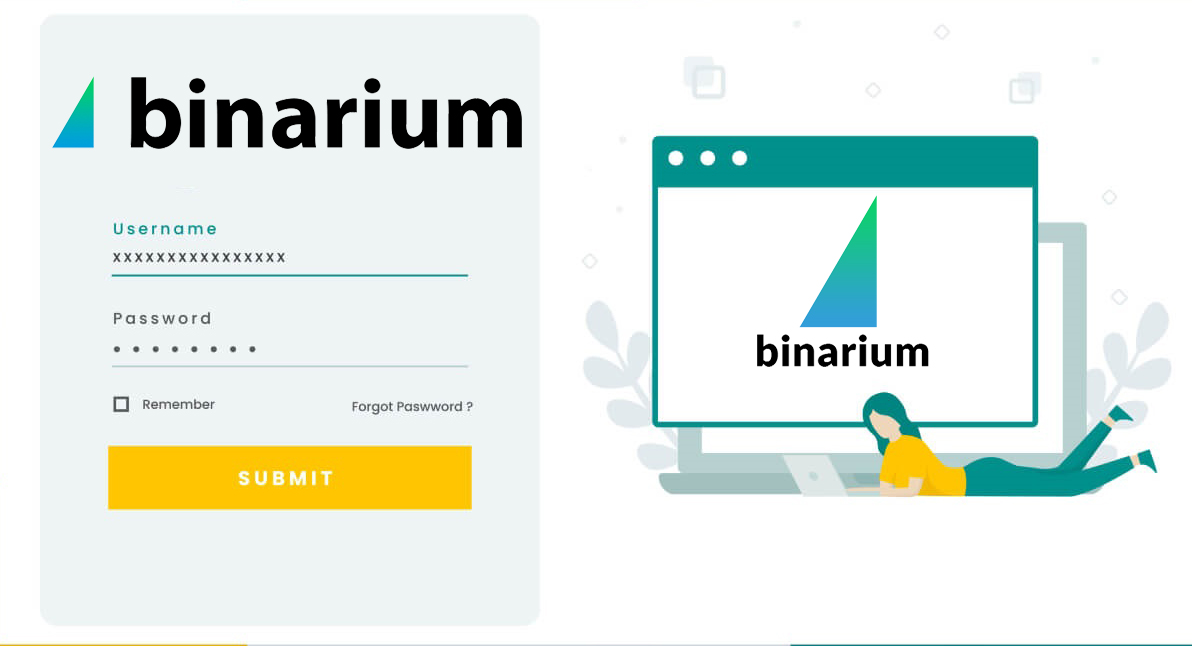 วิธีการเปิดบัญชีซื้อขายและลงทะเบียนที่ Binarium