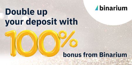 Binarium 100% Bonus on First Deposit: Eligibility & Turnover
