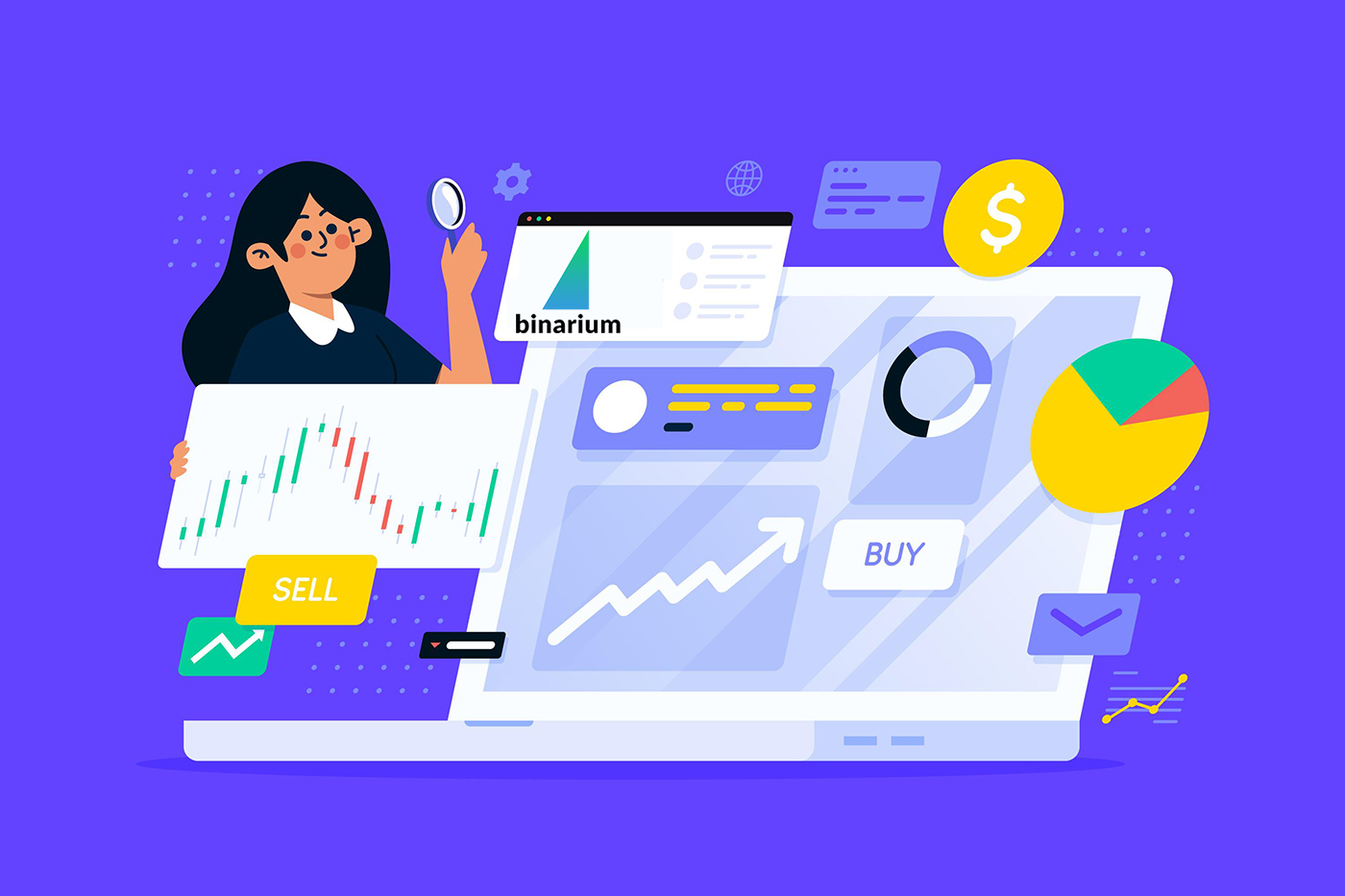 Trade Binary Options on Binarium: Place Trades, Read Charts, Manage Risk