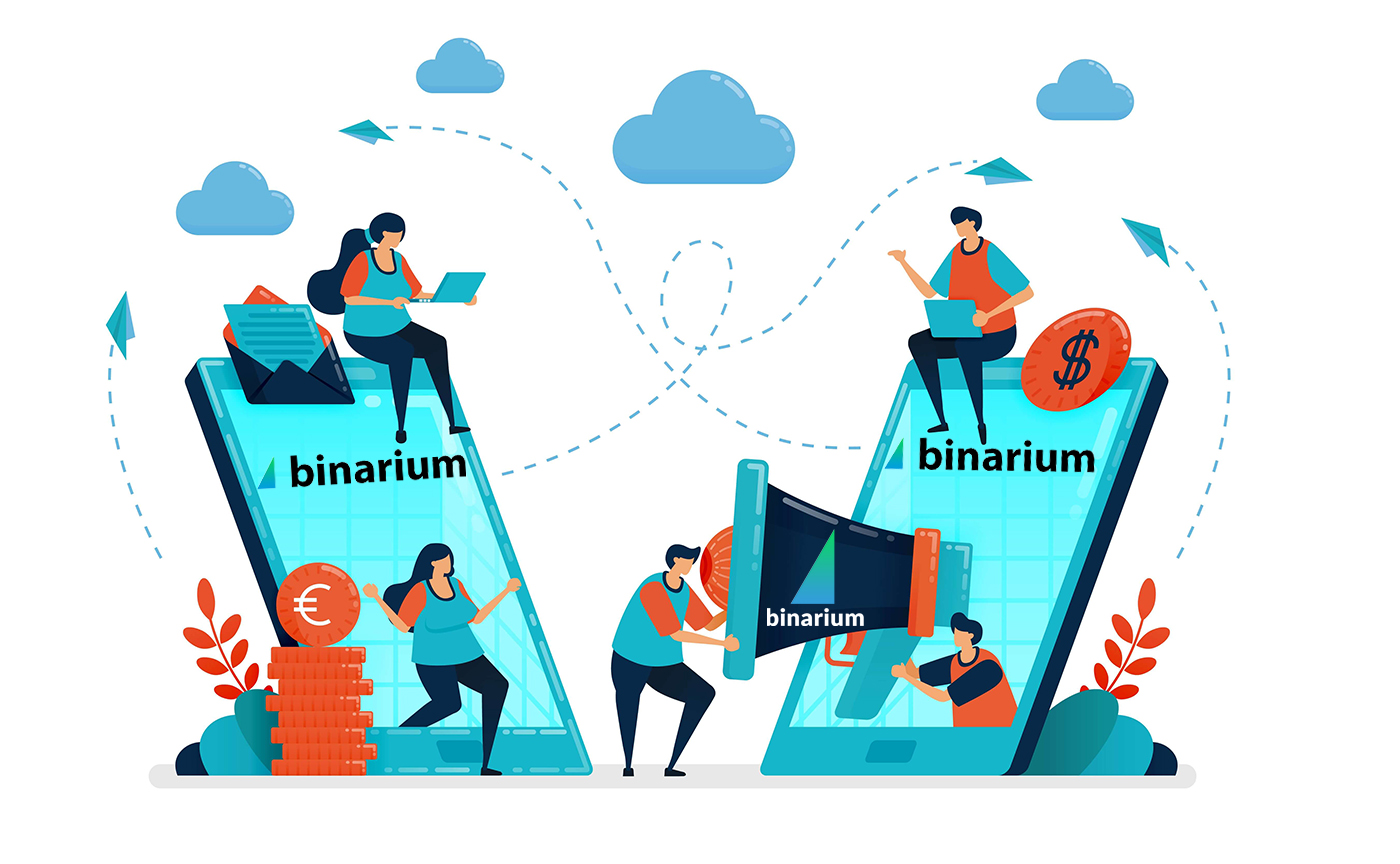 Присоединяйтесь к партнерской программе Binarium и станьте партнером