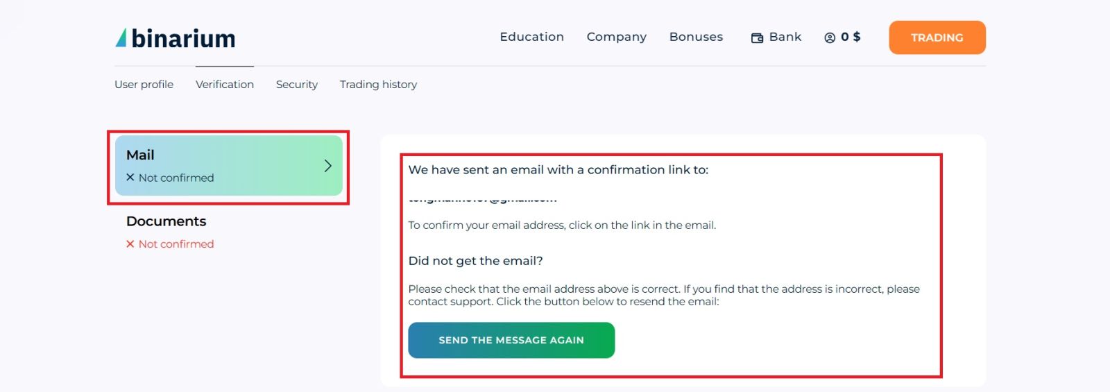 فرآیند تأیید حساب Binarium 2026: نحوه تکمیل KYC به راحتی