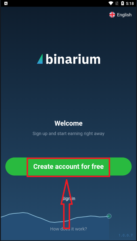 Как открыть счет и внести деньги в Binarium