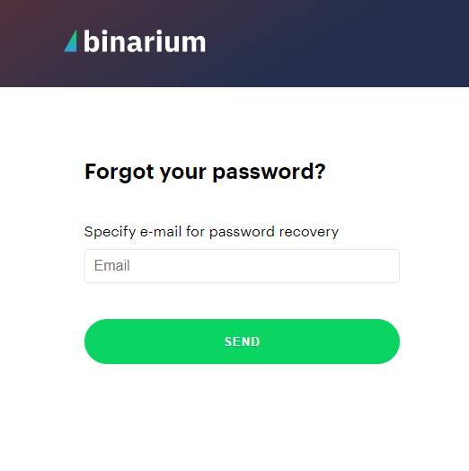 Как зарегистрироваться и войти в учетную запись Binarium Как зарегистрироваться и войти в учетную запись Binarium