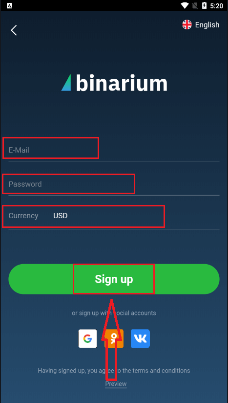 How to Sign up on Binarium How to Sign up on Binarium