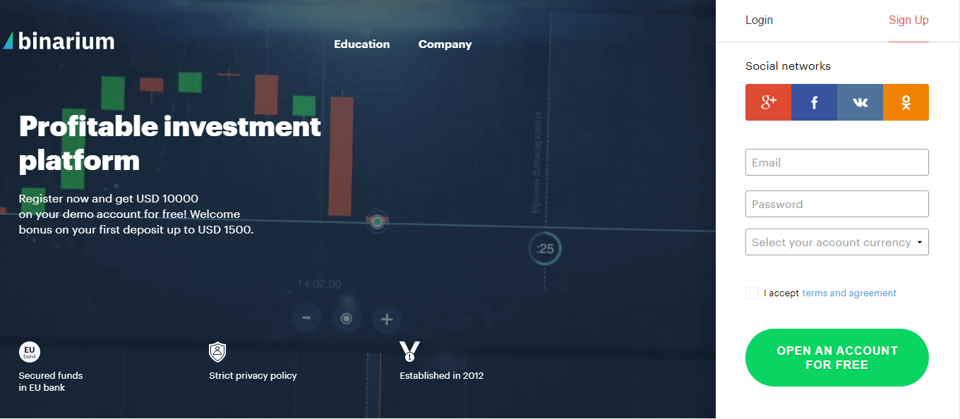 How to Sign up on Binarium How to Sign up on Binarium